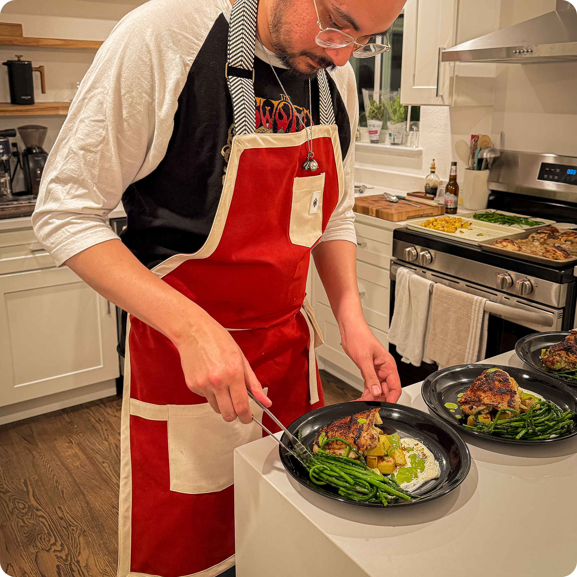 Big Spoon Apron (Red)