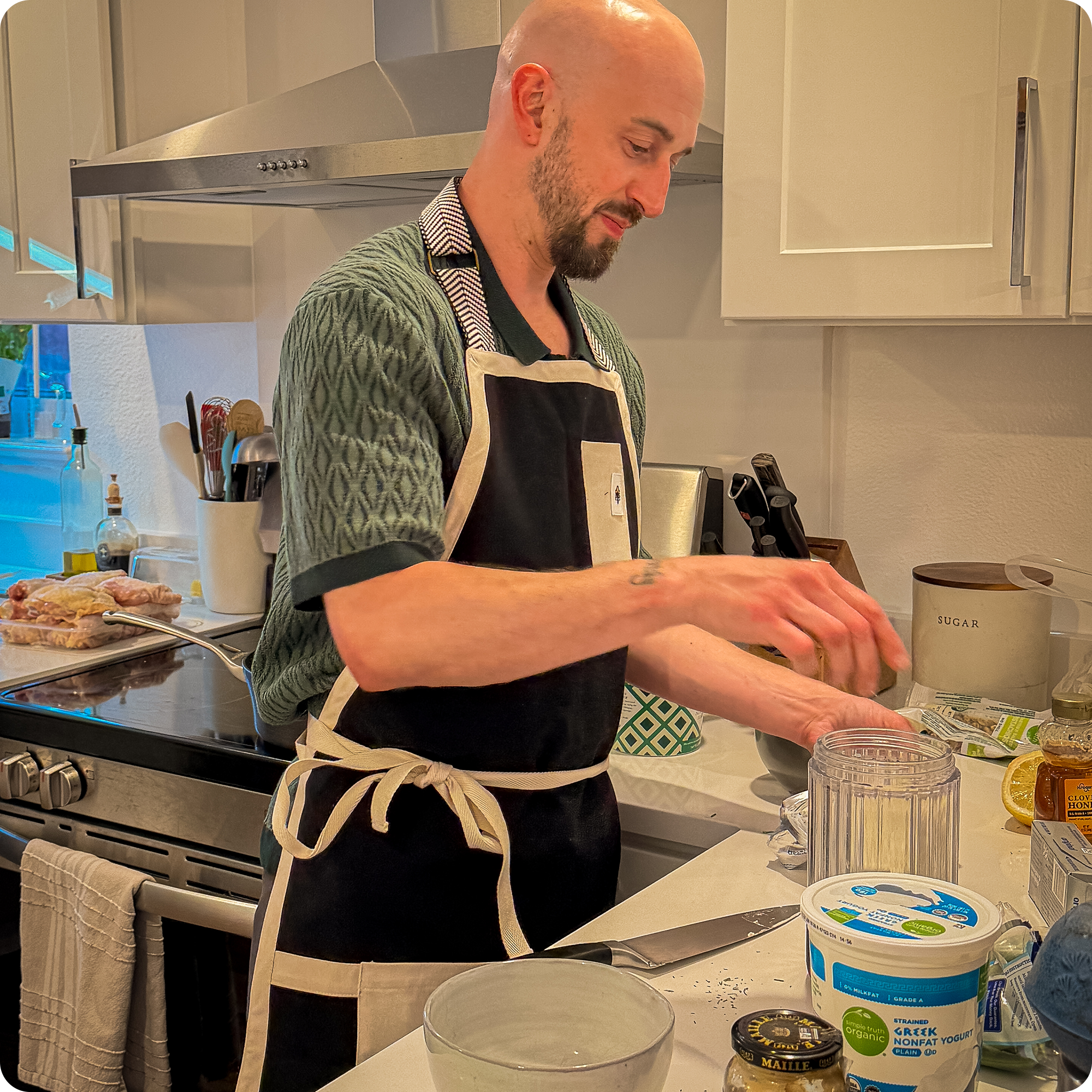 Big Spoon Apron (Black)