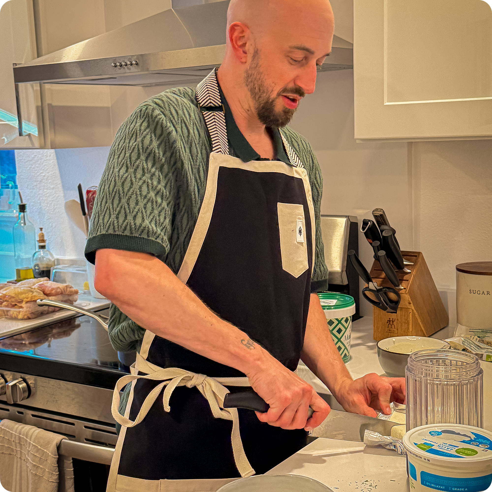 Big Spoon Apron (Black)